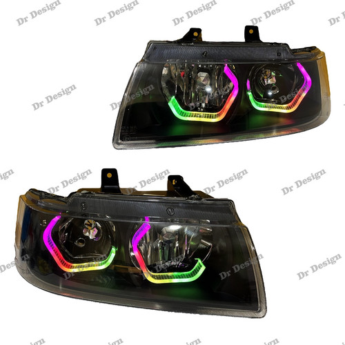 چراغ جلو اسپرت سمند طرح آی 8 فولکالر