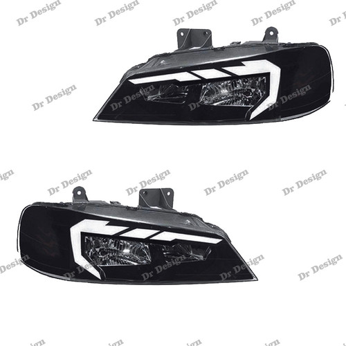 چراغ جلو اسپرت پارس طرح آئودی سفید