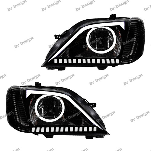 چراغ جلو اسپرت ال 90 طرح توسان سفید