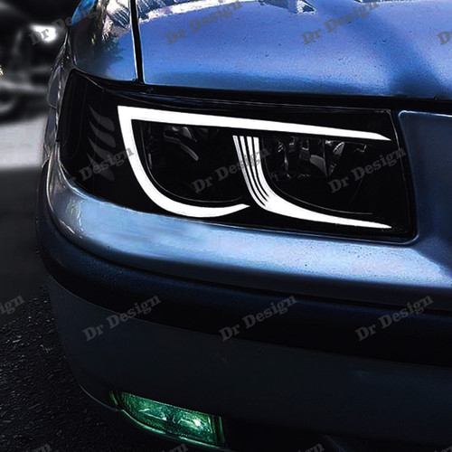 چراغ جلو اسپرت سمند طرح آبشاری سفید