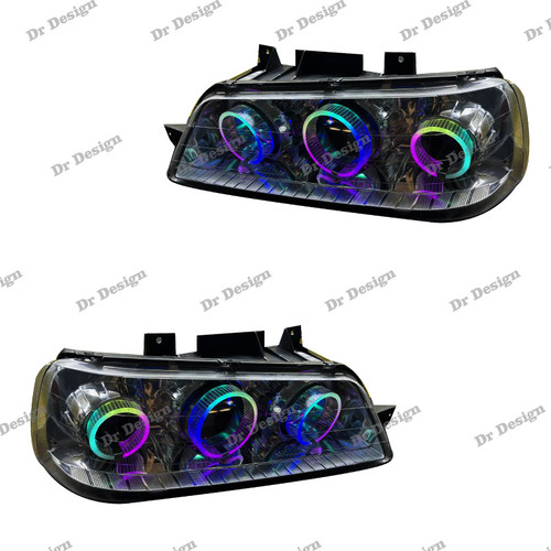 چراغ جلو اسپرت 405 اس ال ایکس طرح سه حلقه فولکالر